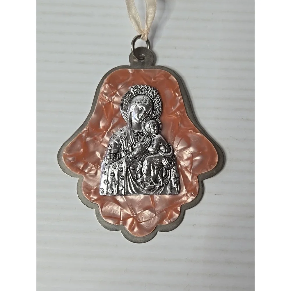 Virgin MARY Baby JESUS Vintage Greek Orthodox‎ 4